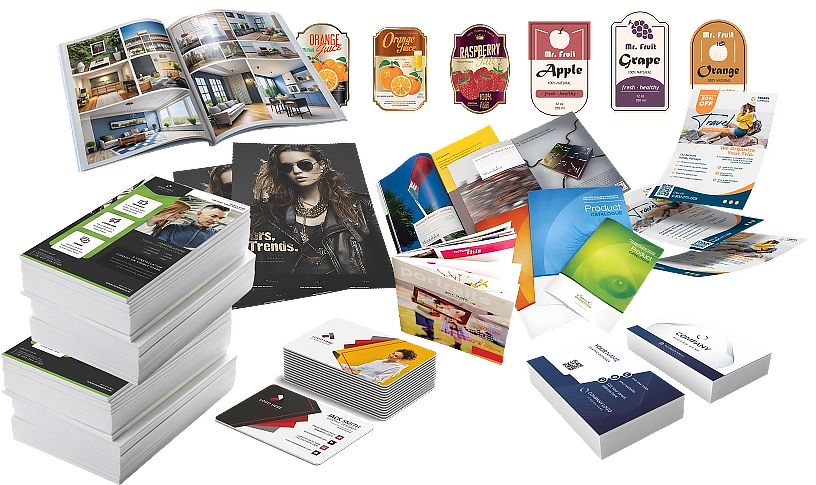 High-quality digital printing services for posters and flyers