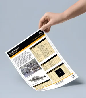 High-quality printed marketing materials, including flyers, posters, and brochures, in 33x48.7 cm format.