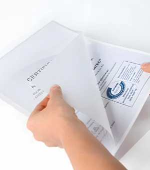 PVC coated print example, water-resistant and long-lasting digital print.